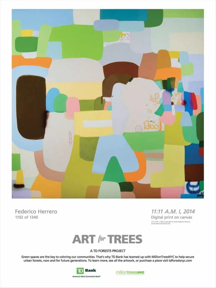 TD Bank: Art for Trees